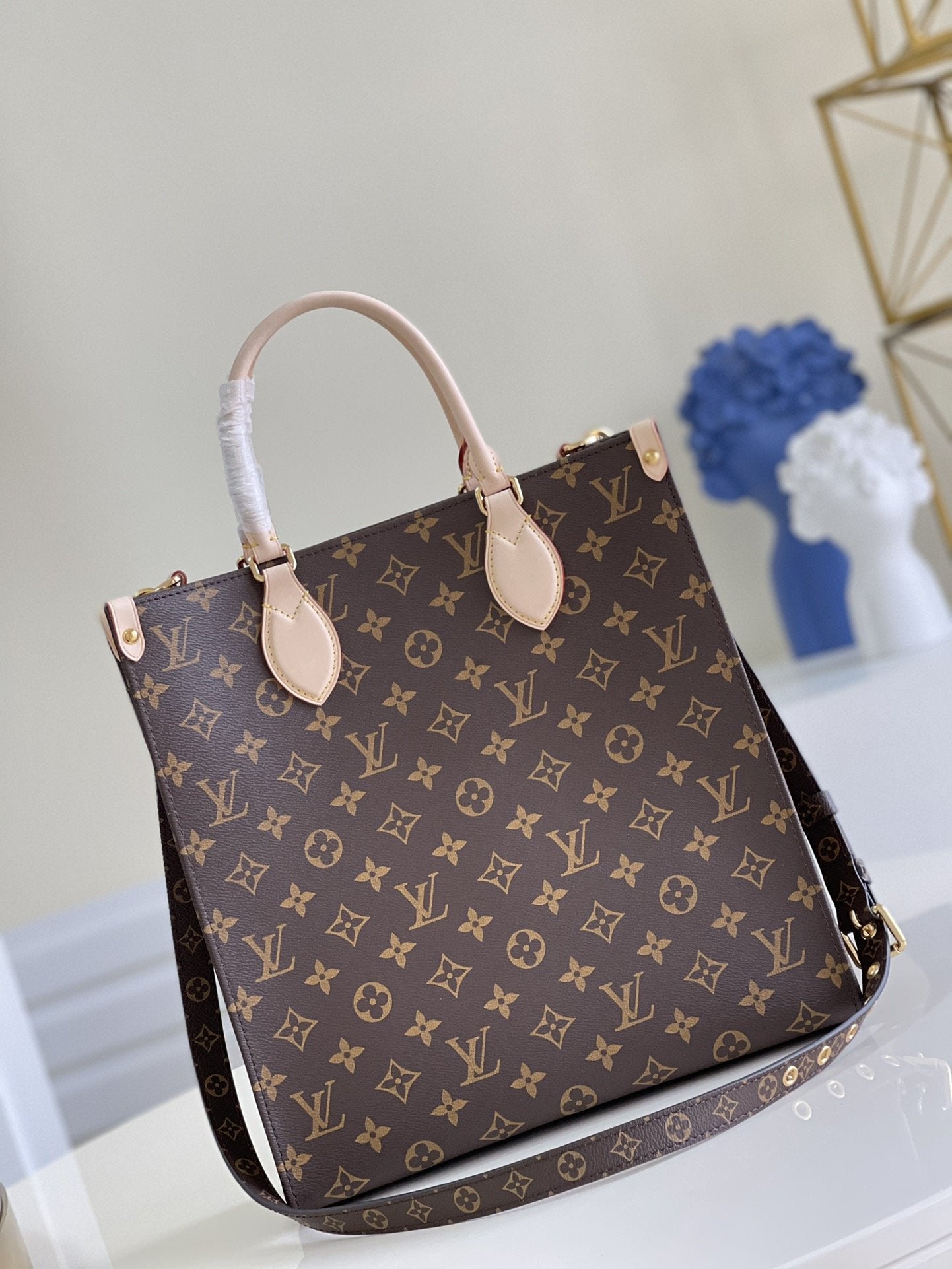 SAC PLAT 30CM MONOGRAM CANVAS