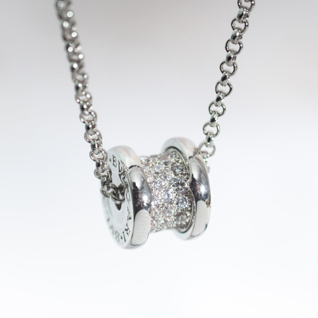 ZERO 1 SILVER DIAMOND NECKLACE