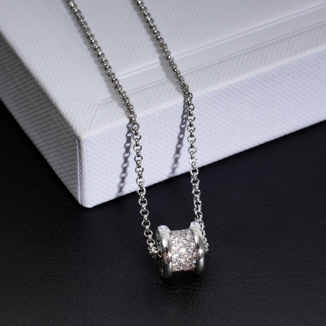 ZERO 1 SILVER DIAMOND NECKLACE