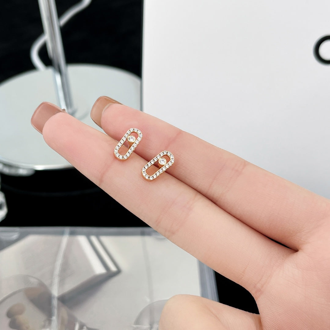 MOVE UNO DIAMOND SMALL EARRINGS