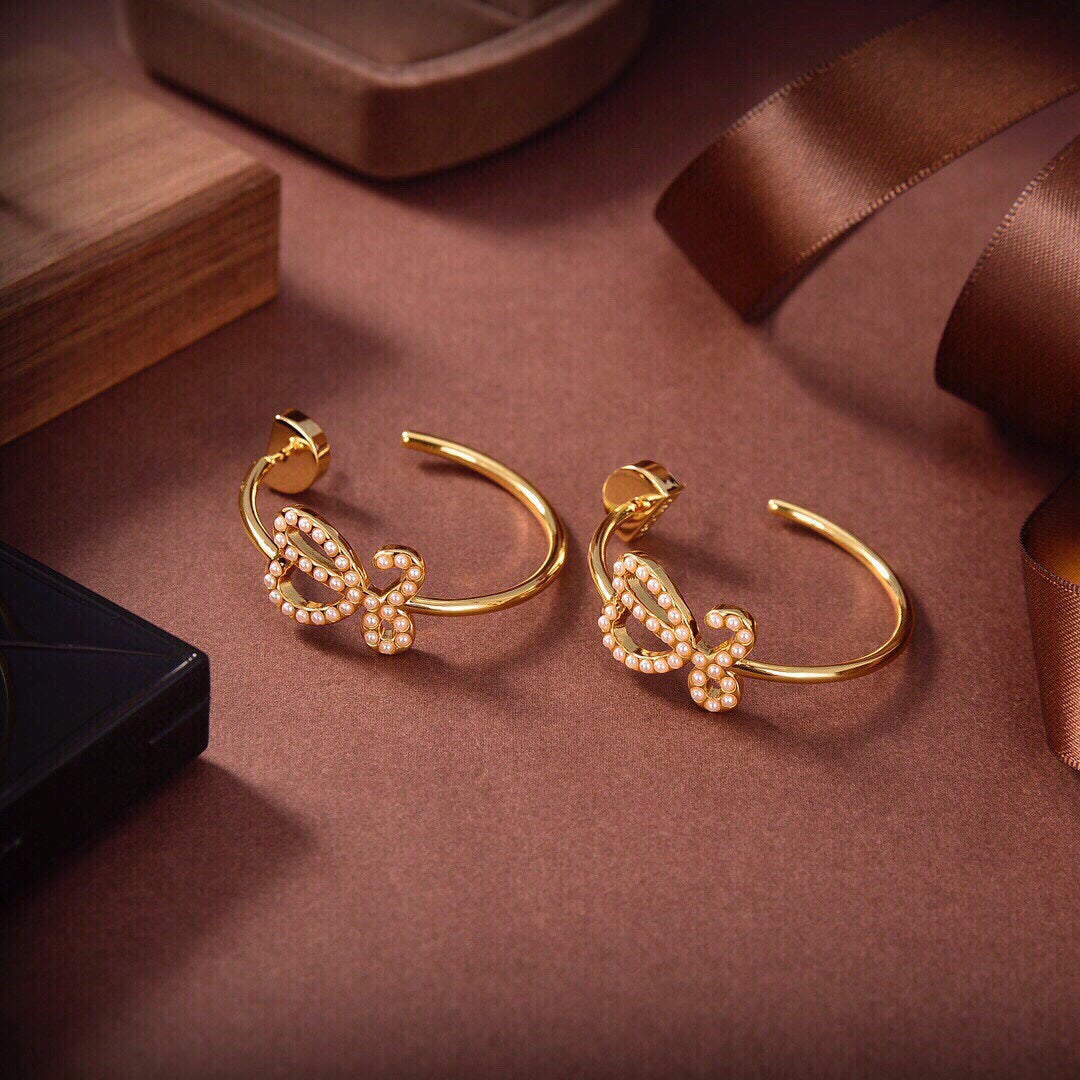 LOEW GOLD HOOP EARRINGS