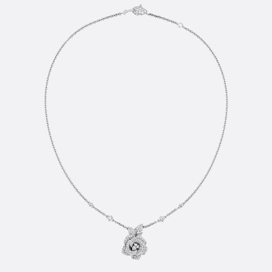 ROSE BAGATELLE DIAMOND MEDIUM NECKLACE