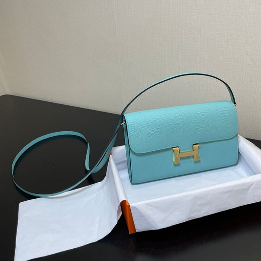 CONSTANCE TO GO 20.5 TIFFANY BLUE EPSOM GOLD HARDWARE