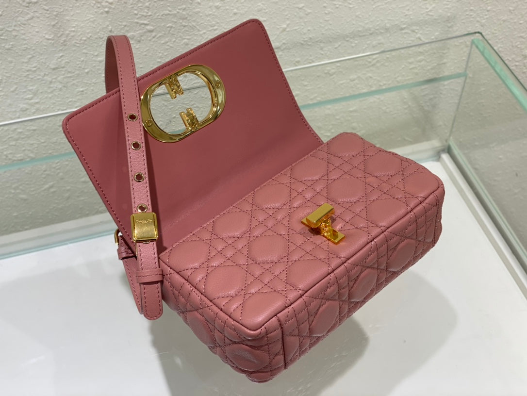 SMALL CARO BAG 20 PINK CALFSKIN