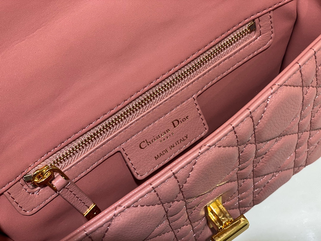 SMALL CARO BAG 20 PINK CALFSKIN