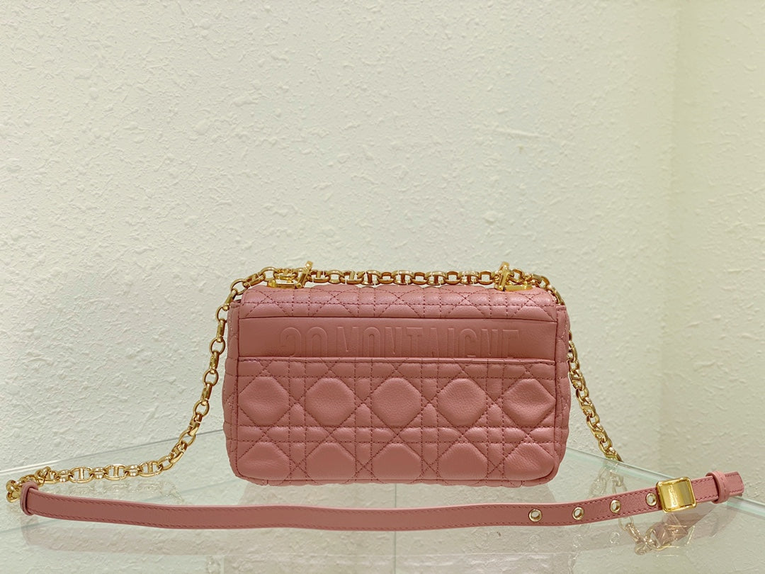 SMALL CARO BAG 20 PINK CALFSKIN