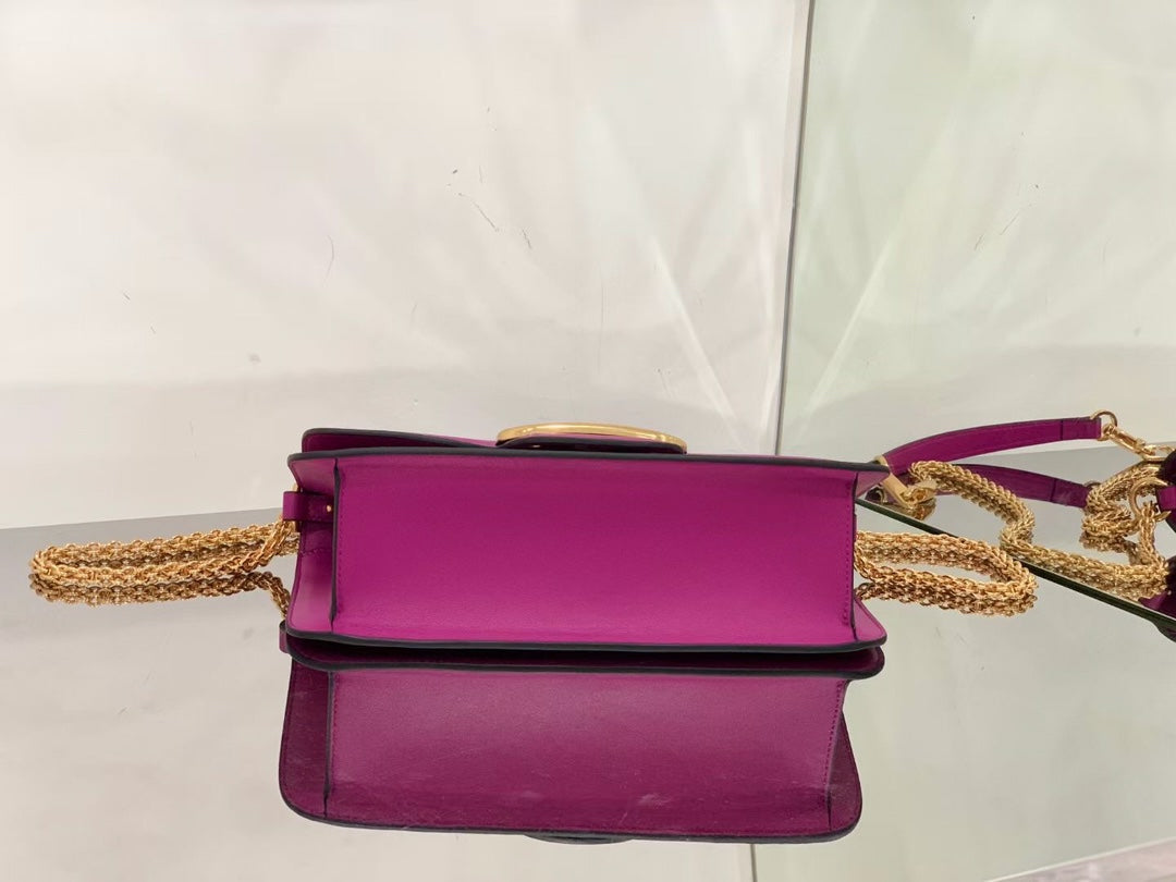 valenti loco 27 purple calfskin