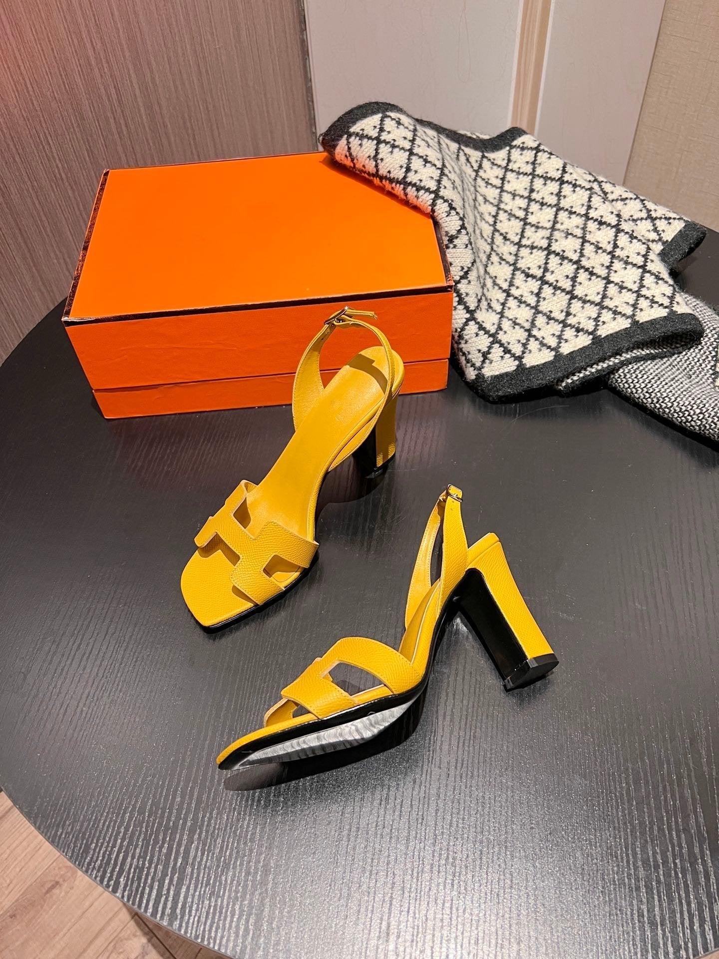 Slingback Sandal Eternite 95 Yellow