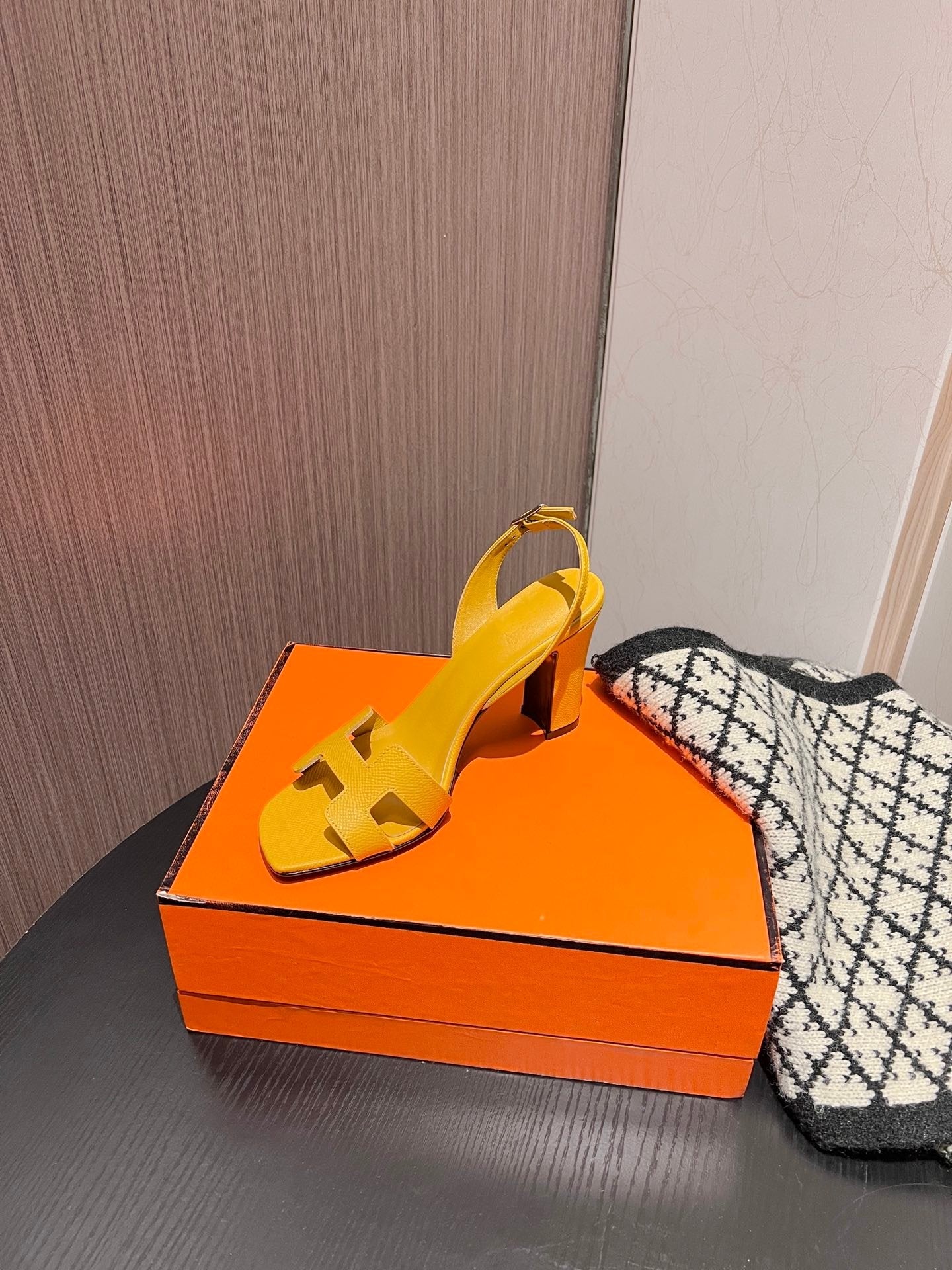 Slingback Sandal Eternite 95 Yellow