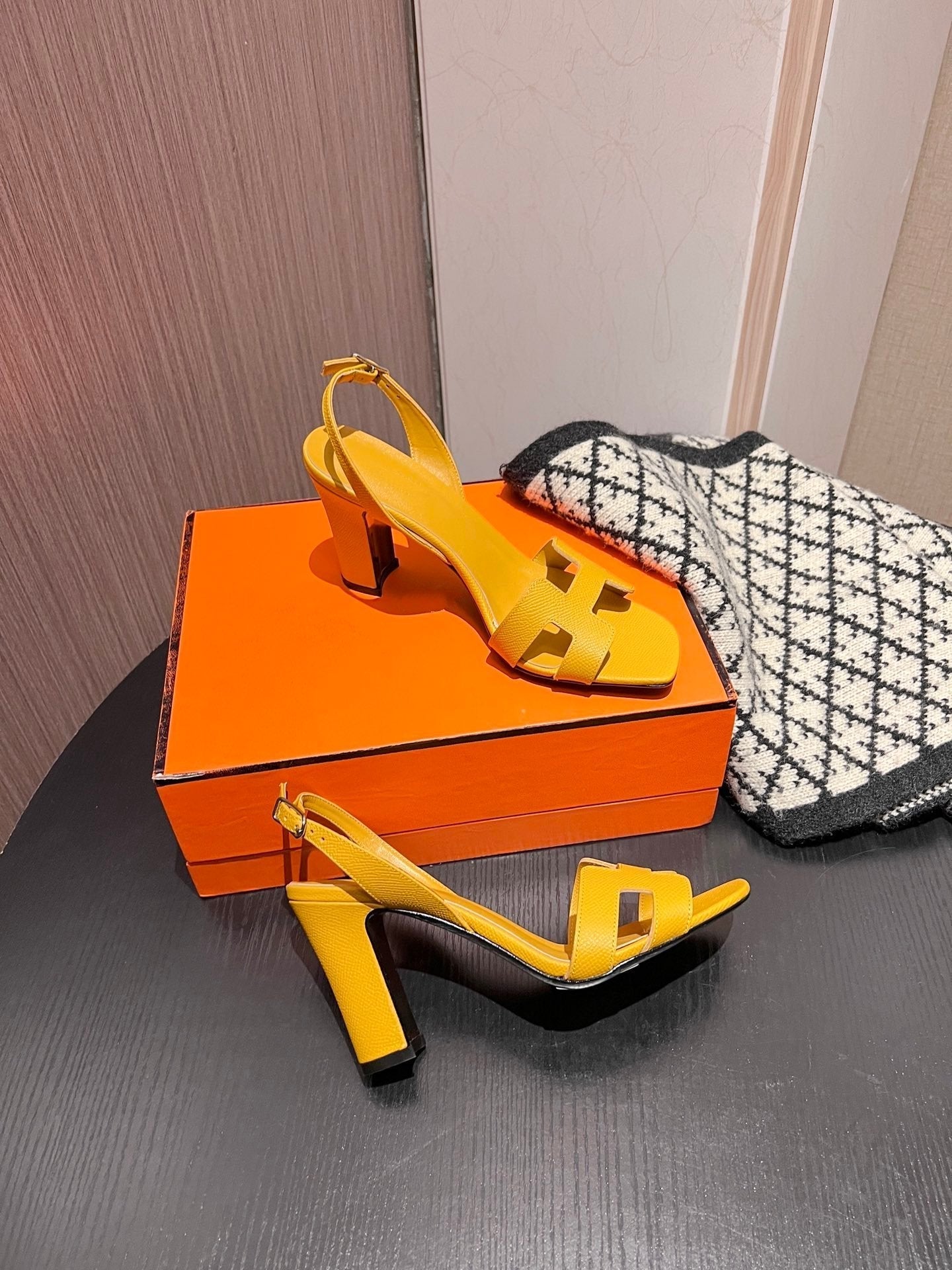 Slingback Sandal Eternite 95 Yellow