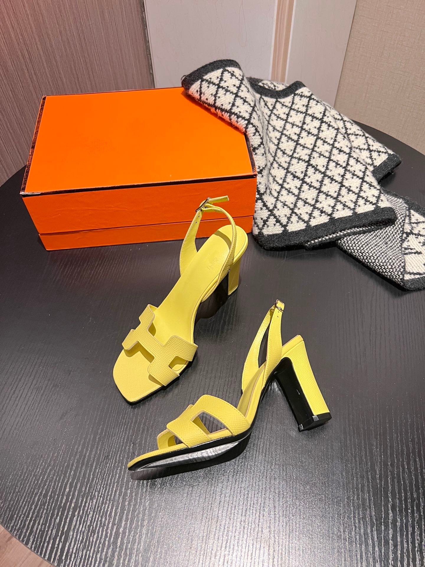 Slingback Sandal Eternite 95 Lemon