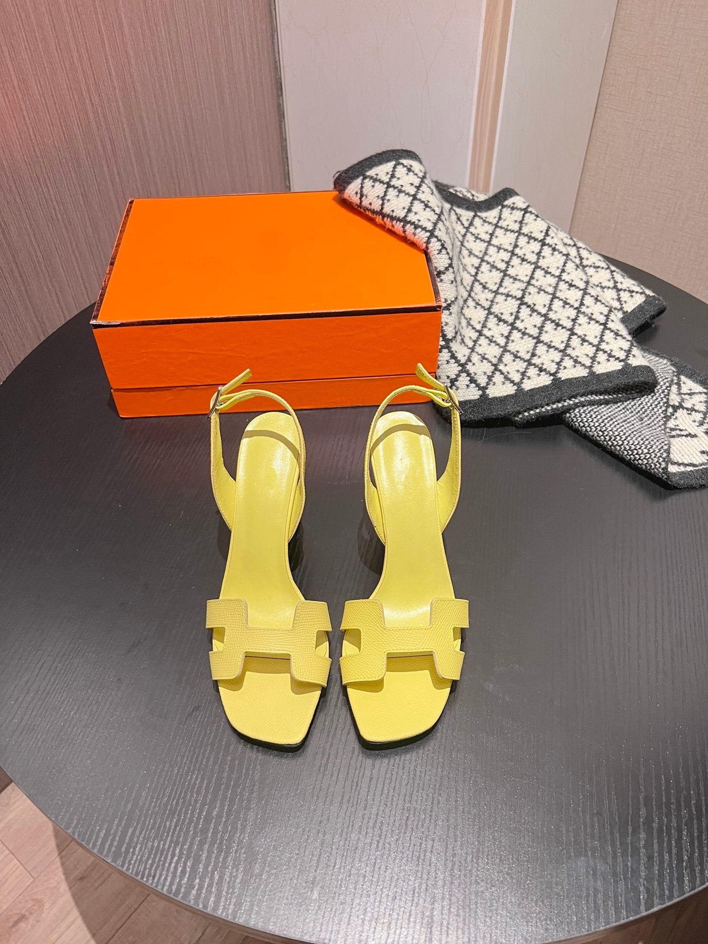 Slingback Sandal Eternite 95 Lemon