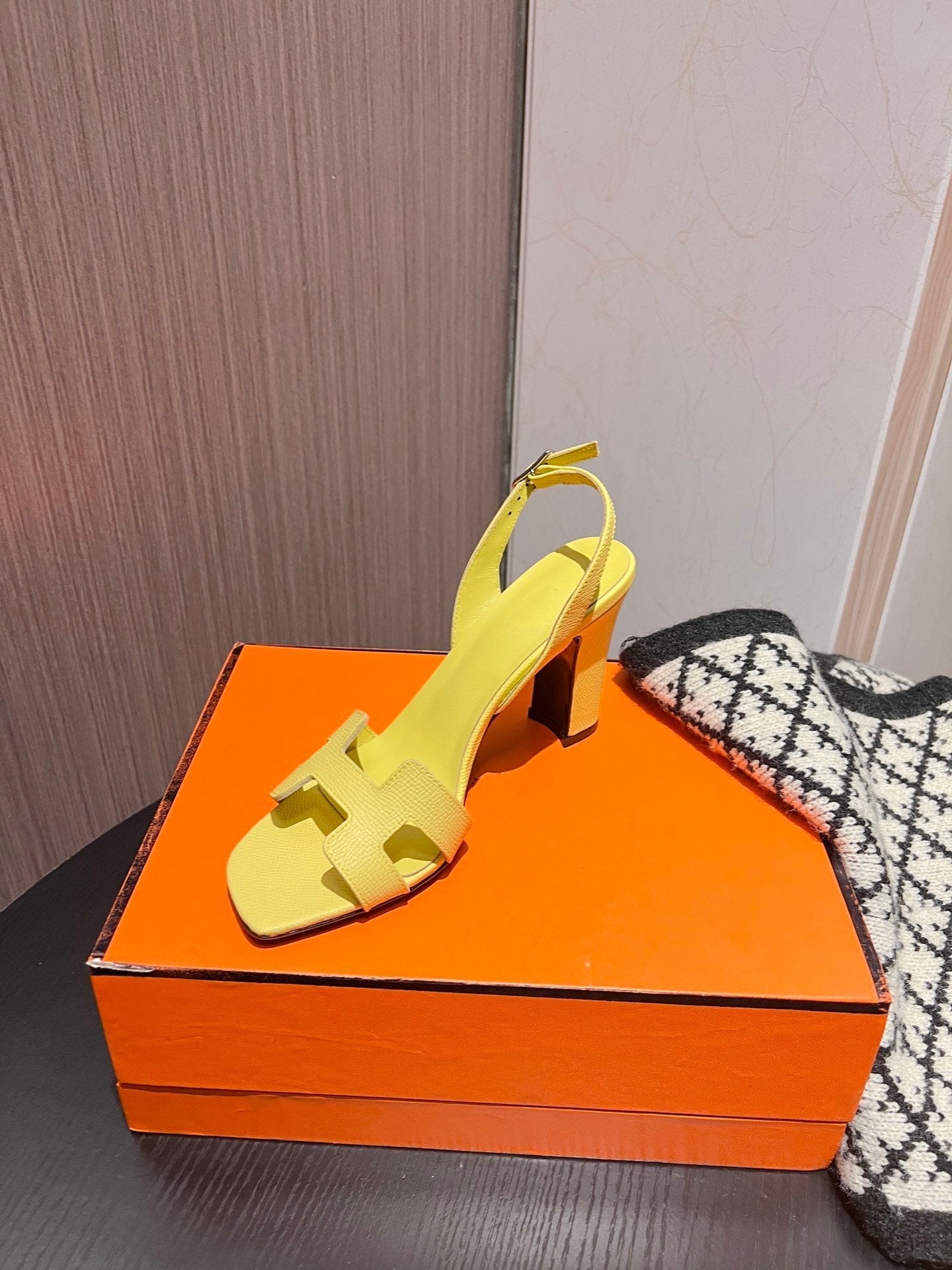 Slingback Sandal Eternite 95 Lemon