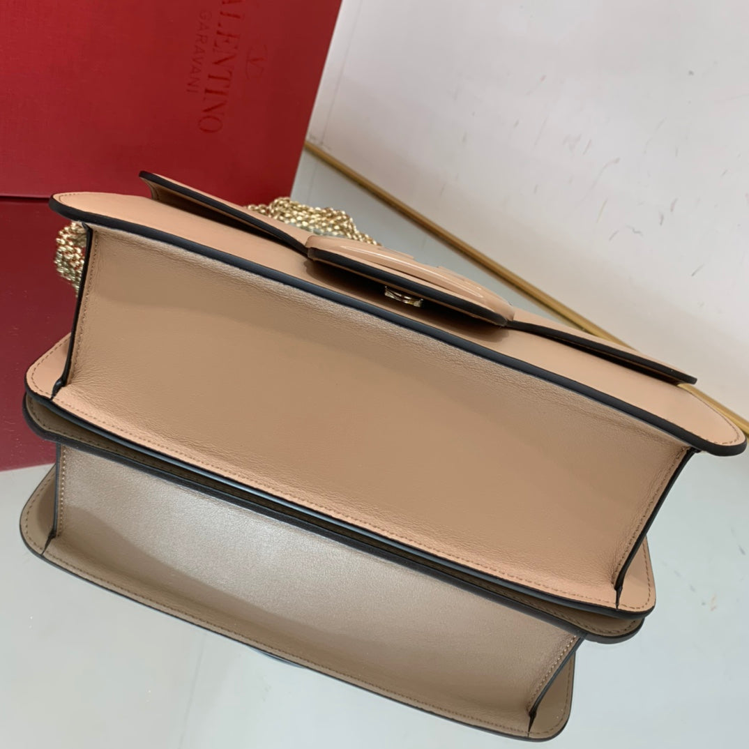 valenti loco 27 beige calfskin