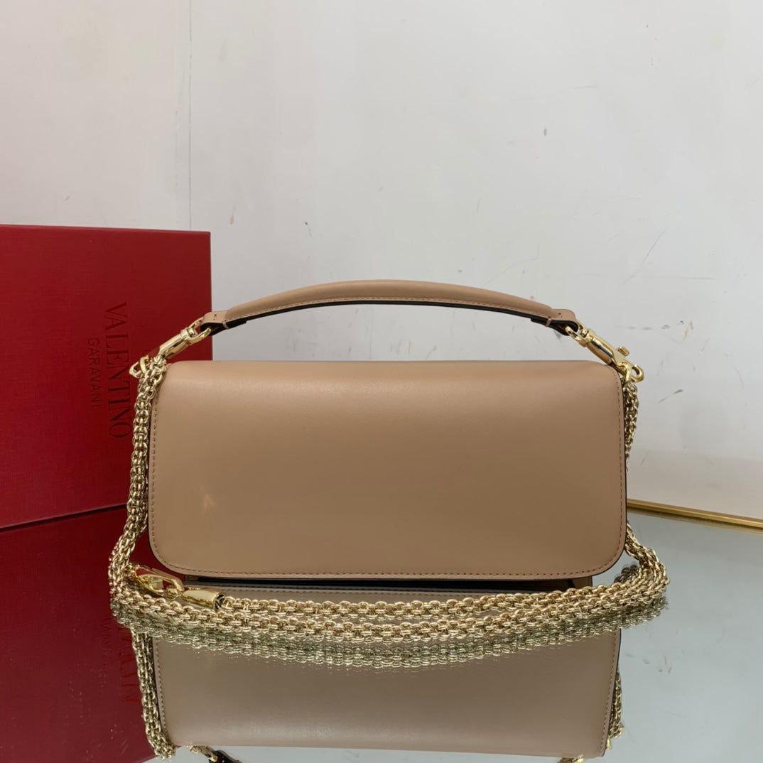 valenti loco 27 beige calfskin