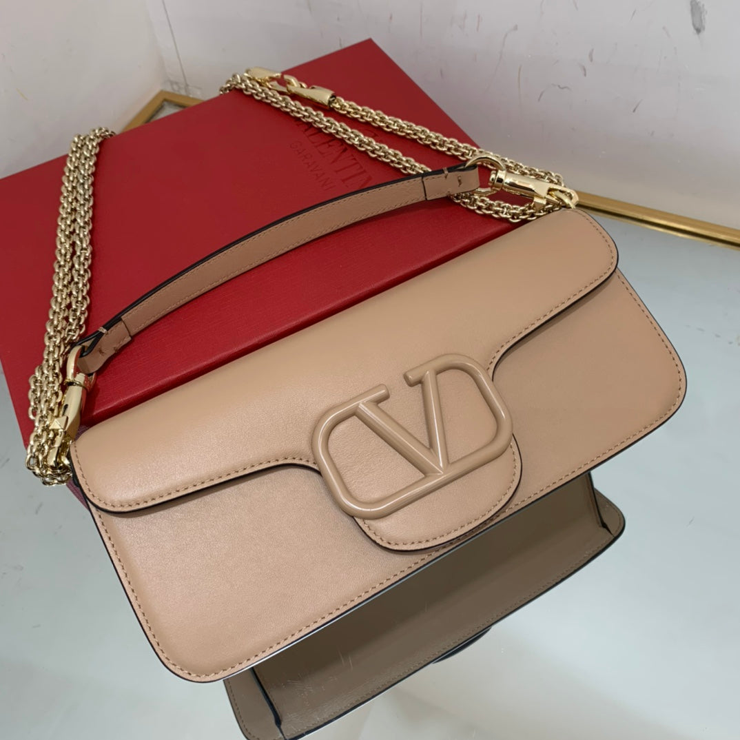 valenti loco 27 beige calfskin