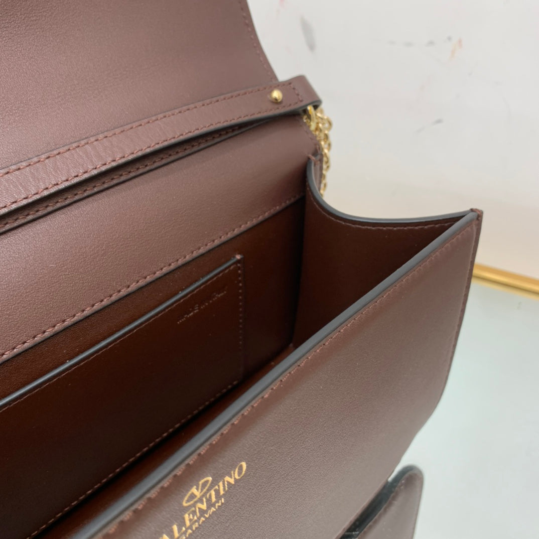 valenti loco 27 chocolate calfskin