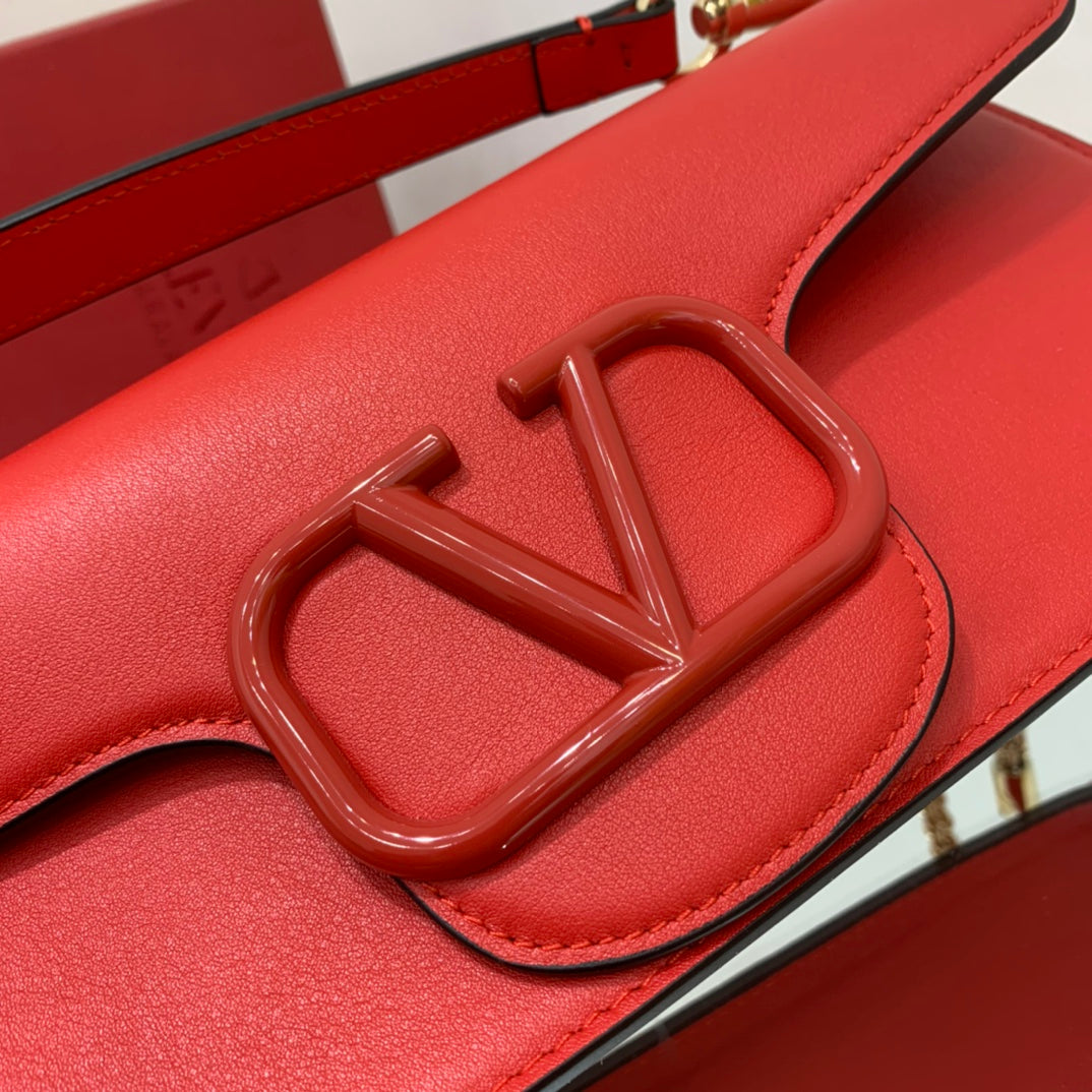 valenti loco 27 red calfskin