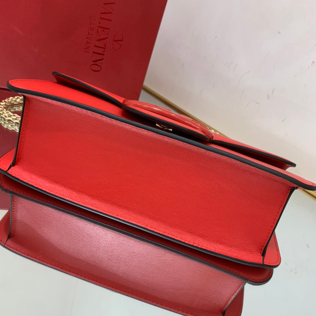 valenti loco 27 red calfskin