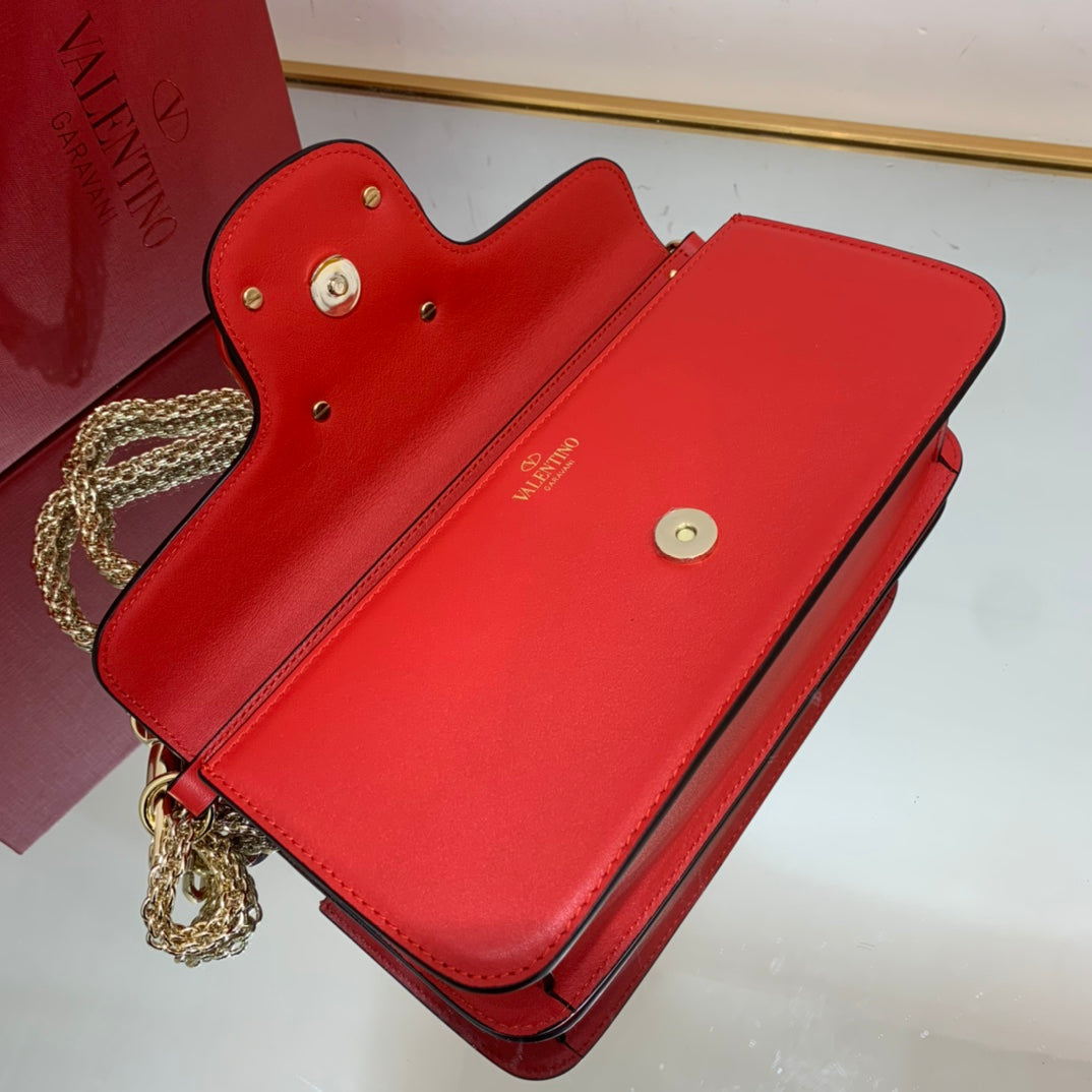 valenti loco 27 red calfskin