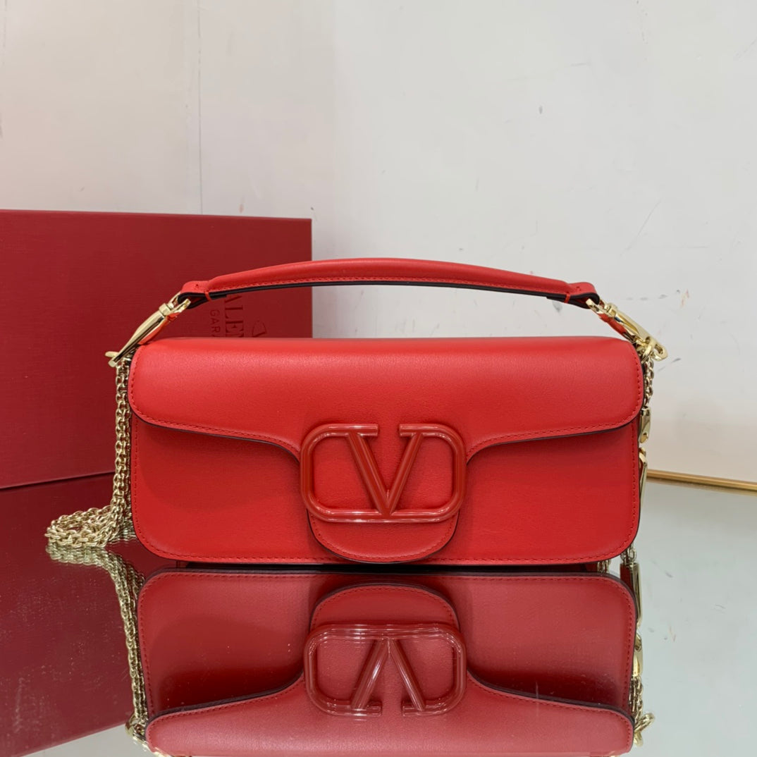 valenti loco 27 red calfskin