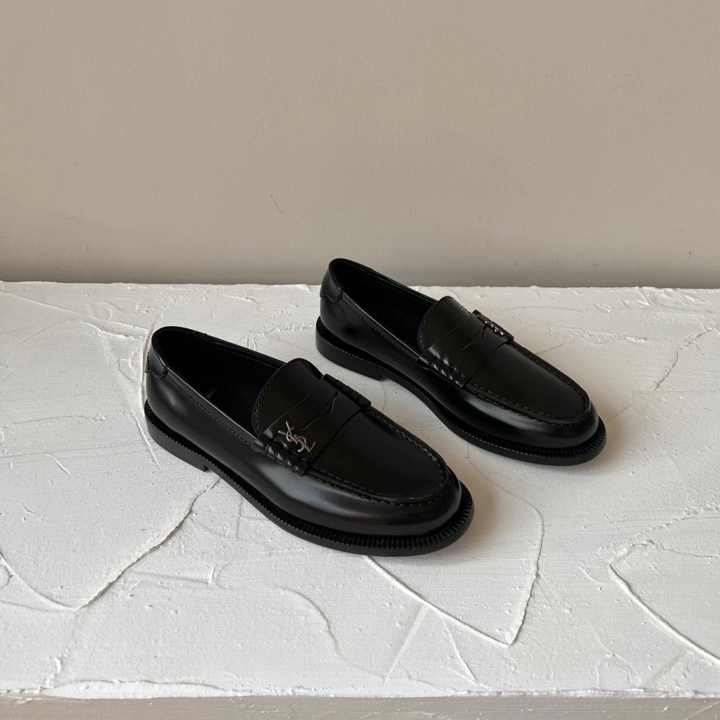 SL LE LOAFER BLACK CALFSKIN