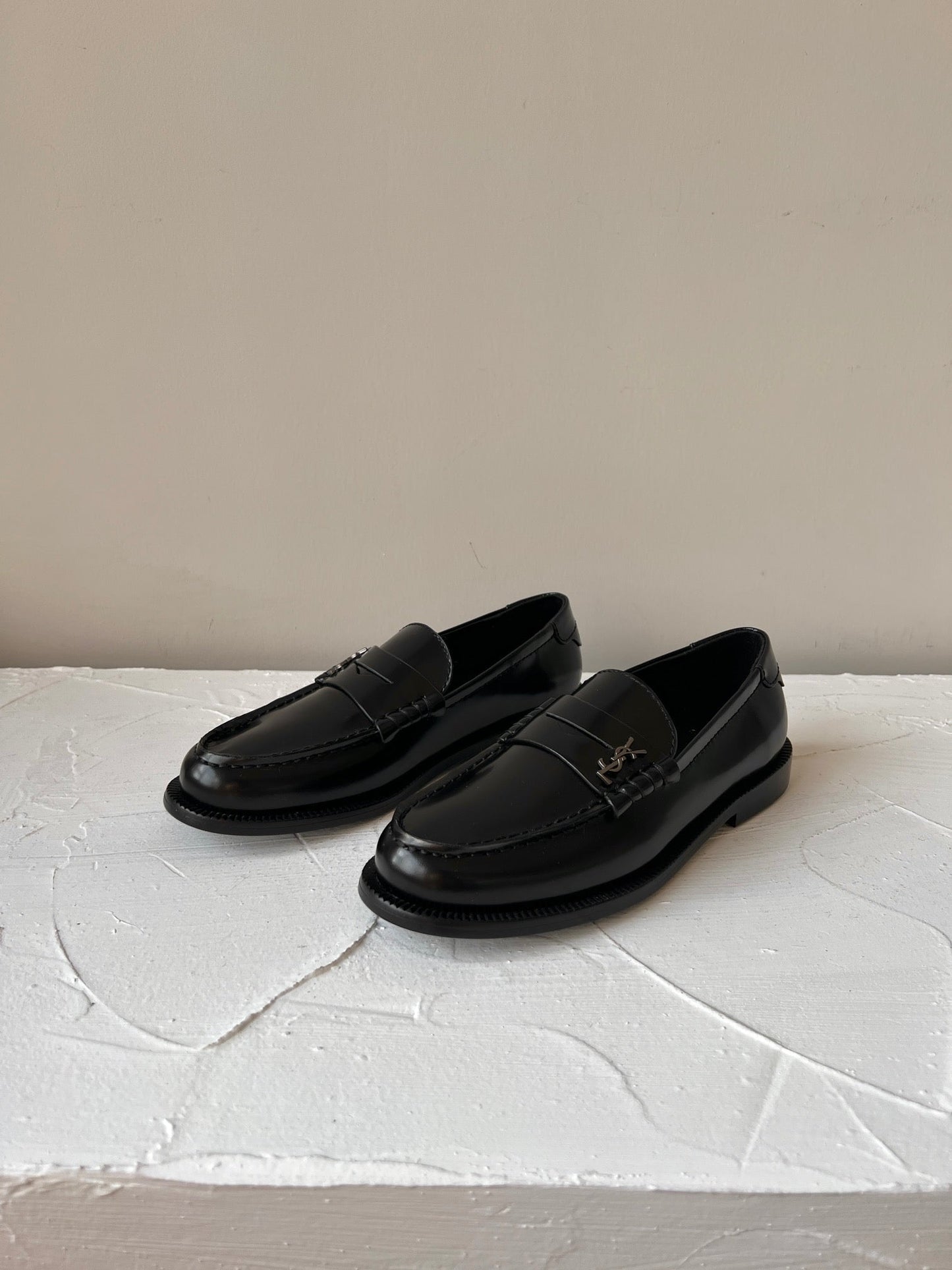 SL LE LOAFER BLACK CALFSKIN