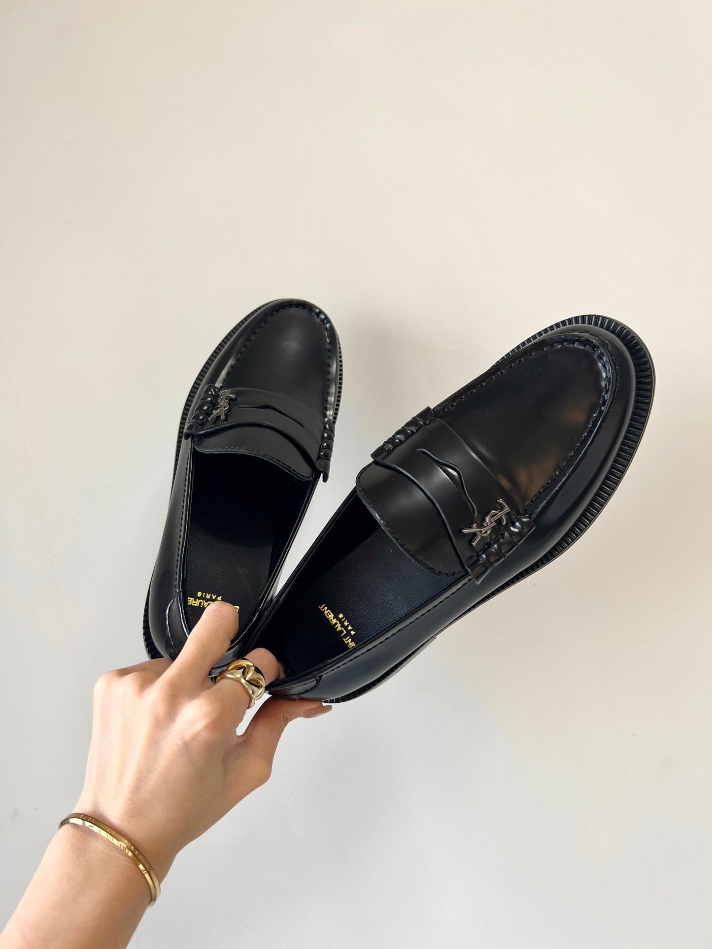 SL LE LOAFER BLACK CALFSKIN