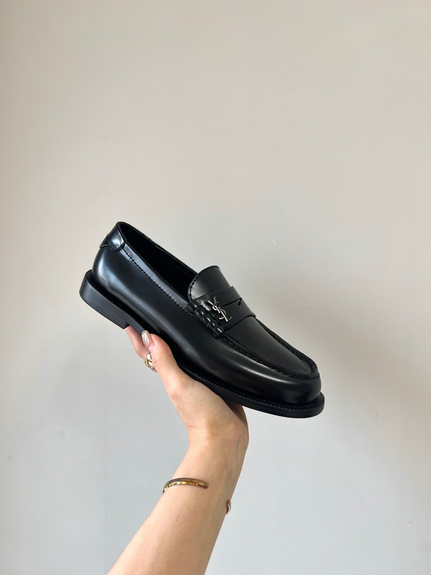 SL LE LOAFER BLACK CALFSKIN