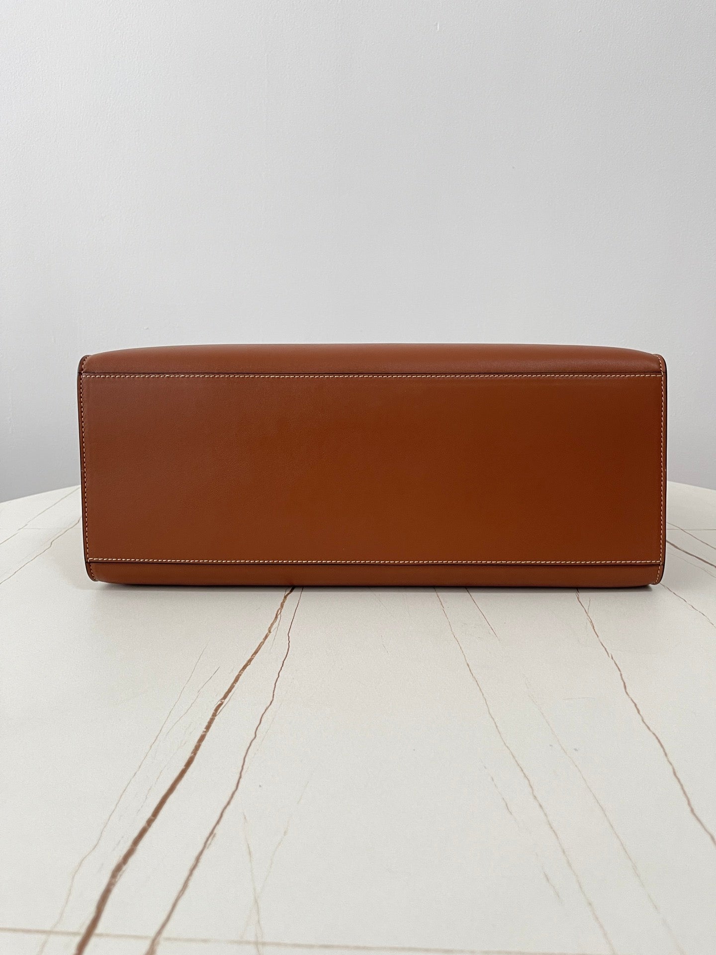 cabas 16 37cm tan calfskin