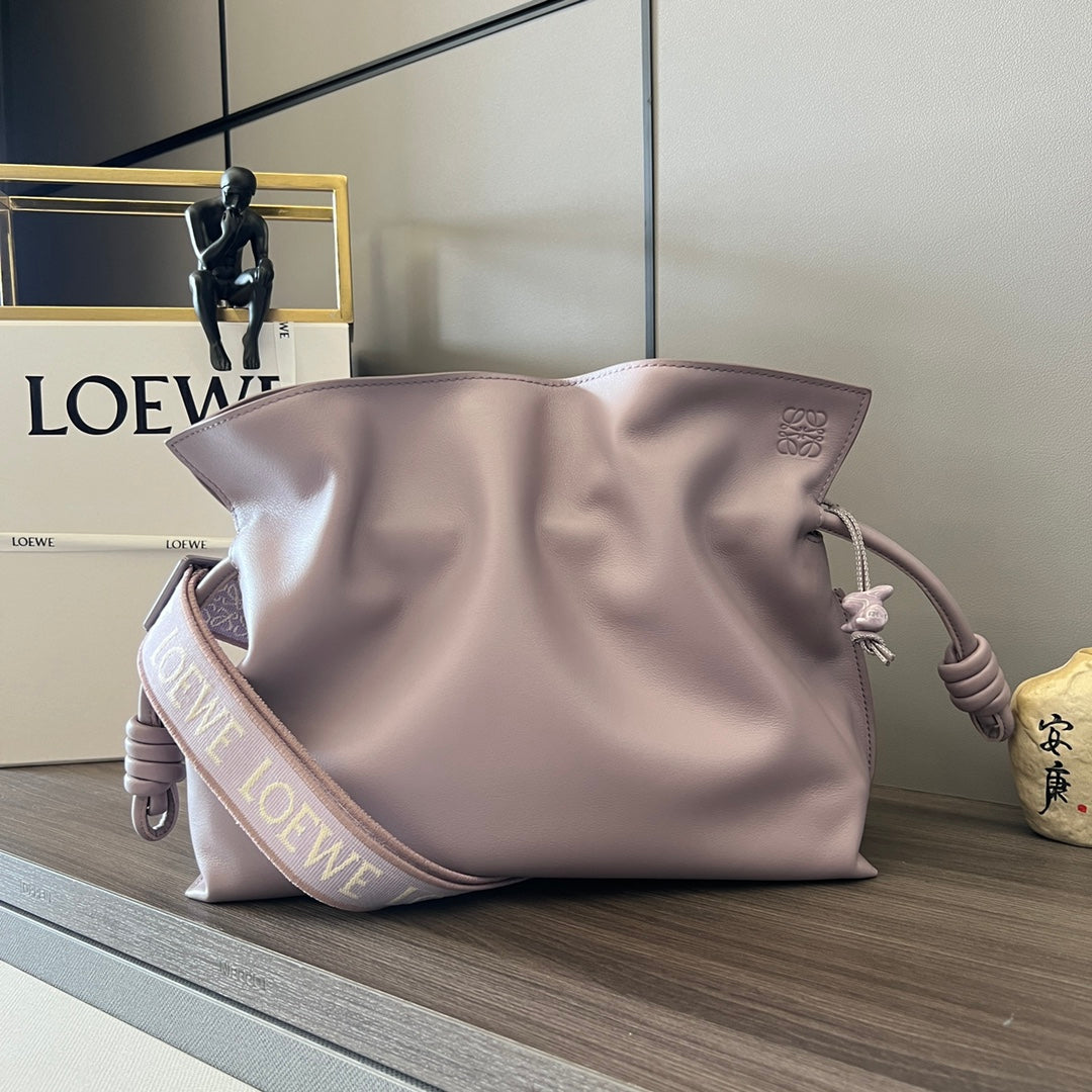 Loew Rose Cannelle Flamenco Puffer Shoulder Bag