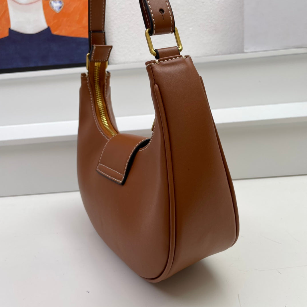 23 CALFSKIN BAG TAN BROWN