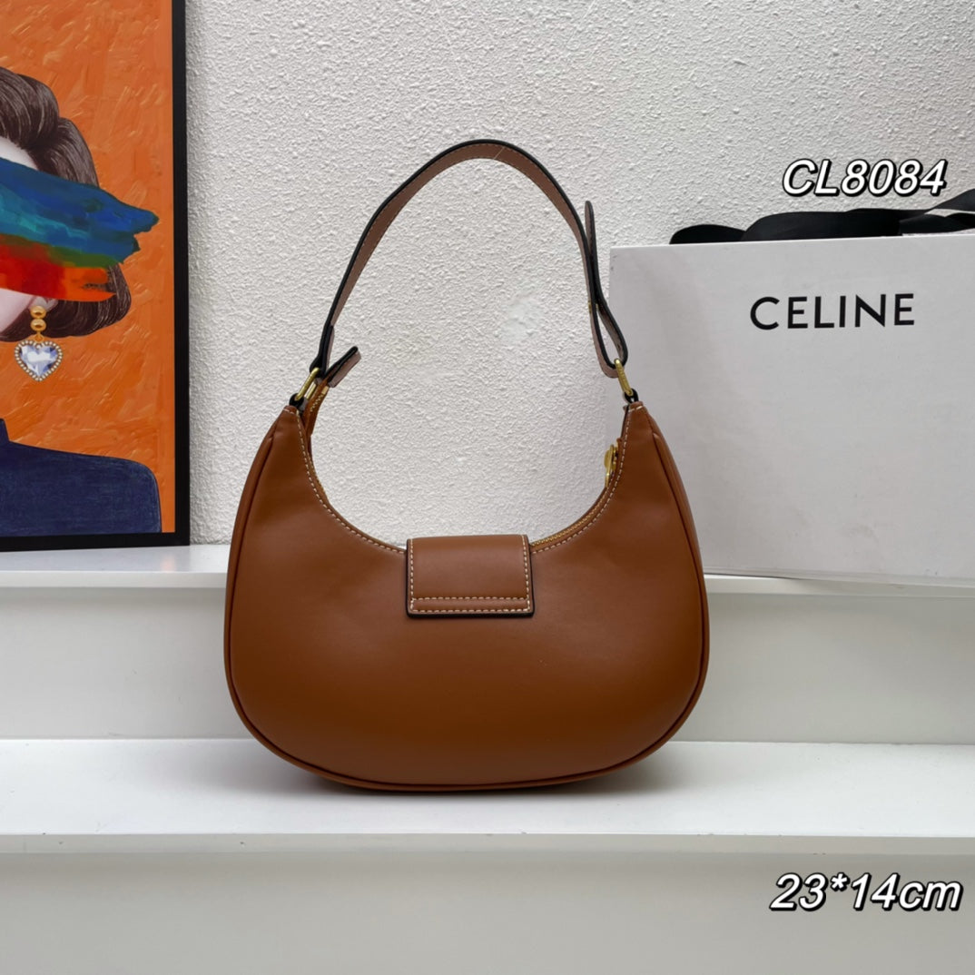 23 CALFSKIN BAG TAN BROWN