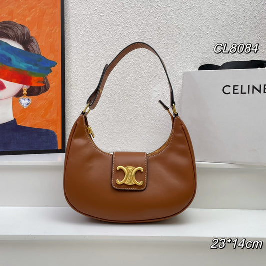 23 CALFSKIN BAG TAN BROWN