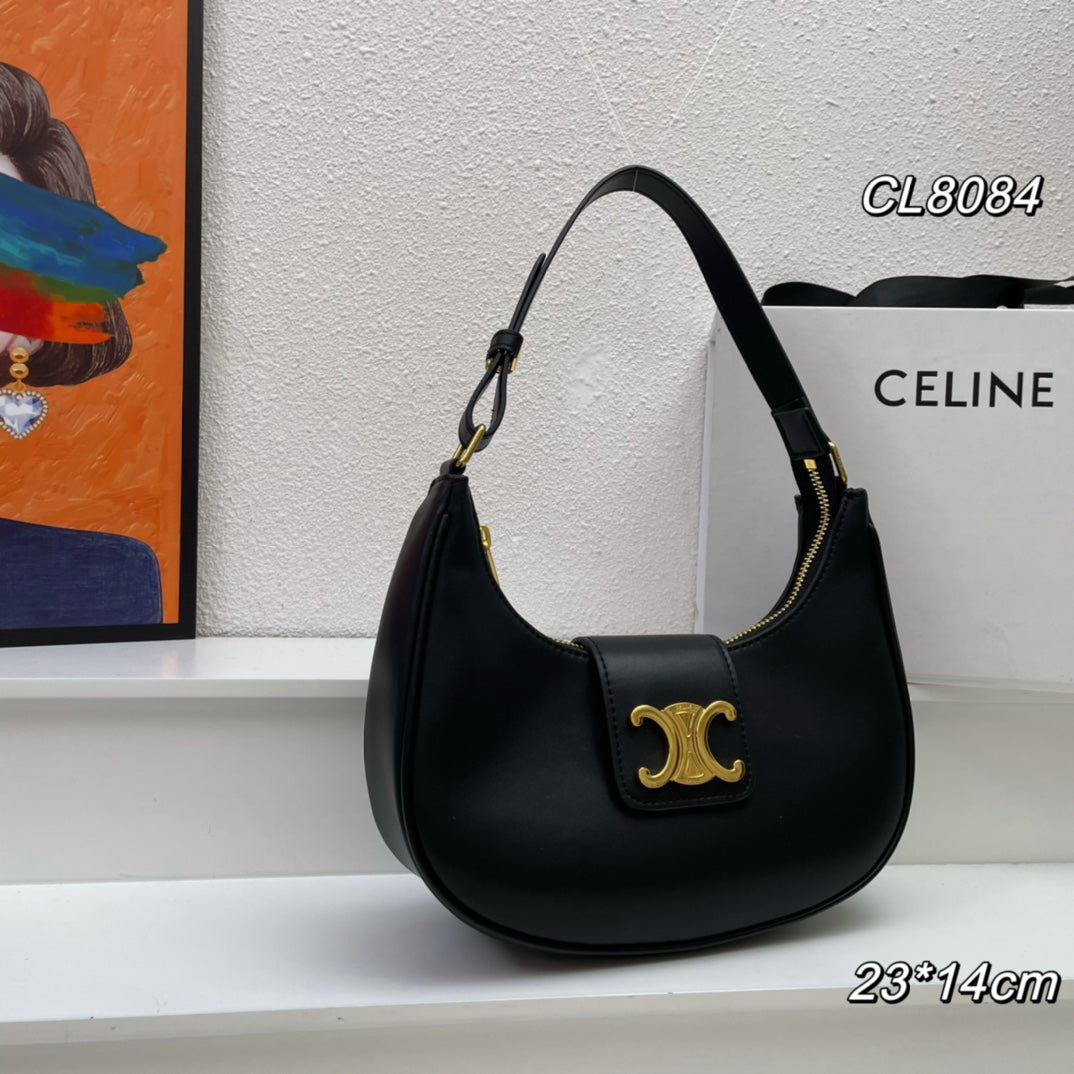 23 CALFSKIN BAG BLACK