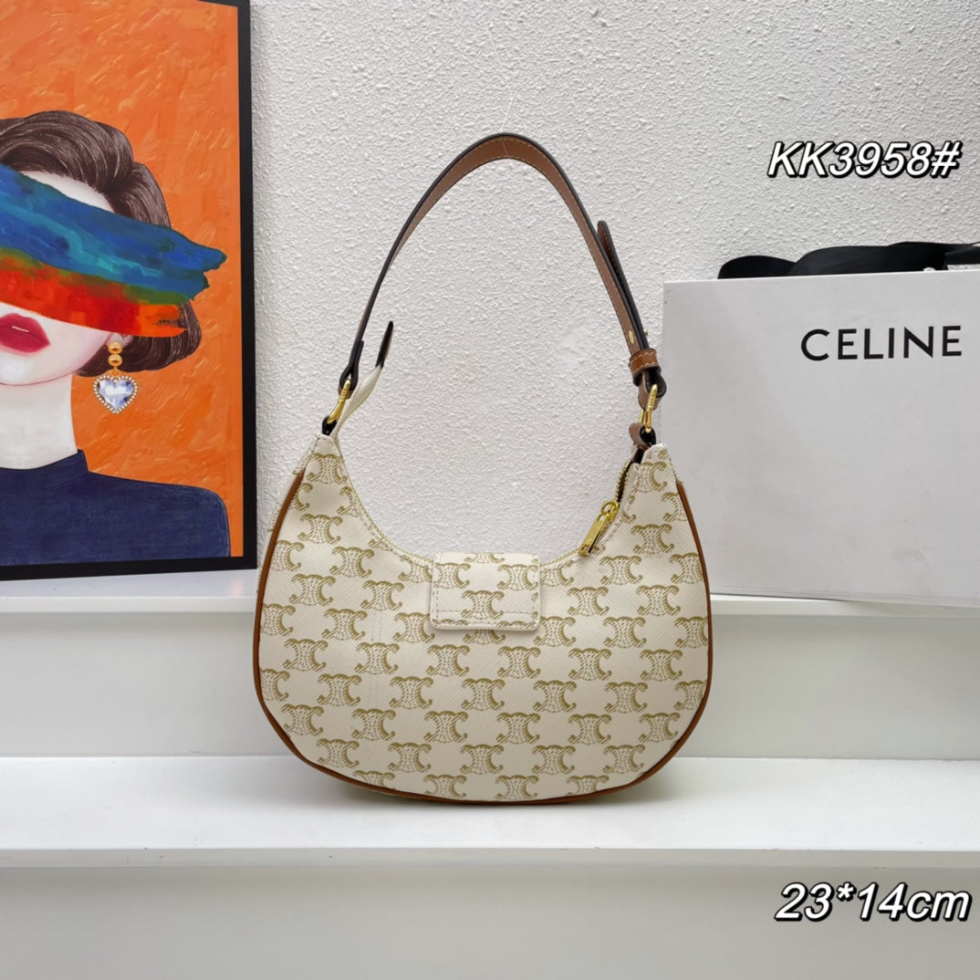 23 CALFSKIN BAG WHITE CARO