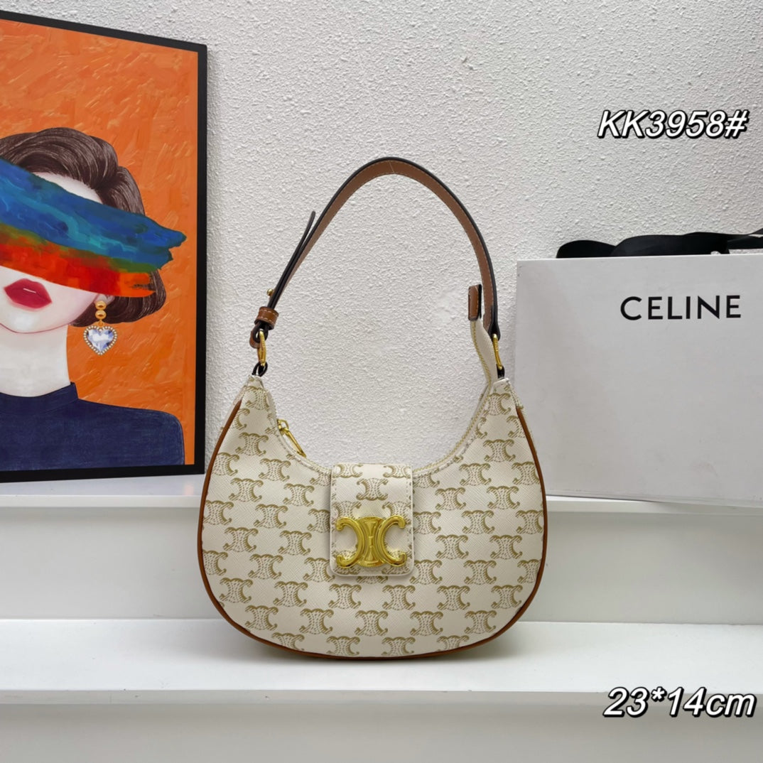 23 CALFSKIN BAG WHITE CARO