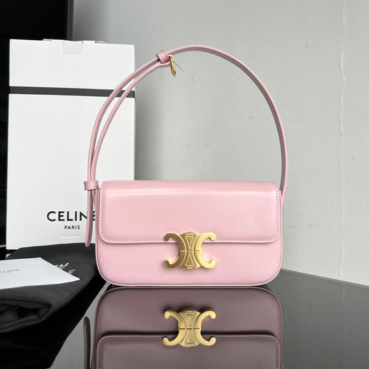 TRIOMPHE 20 PINK PASTEL CALFSKIN