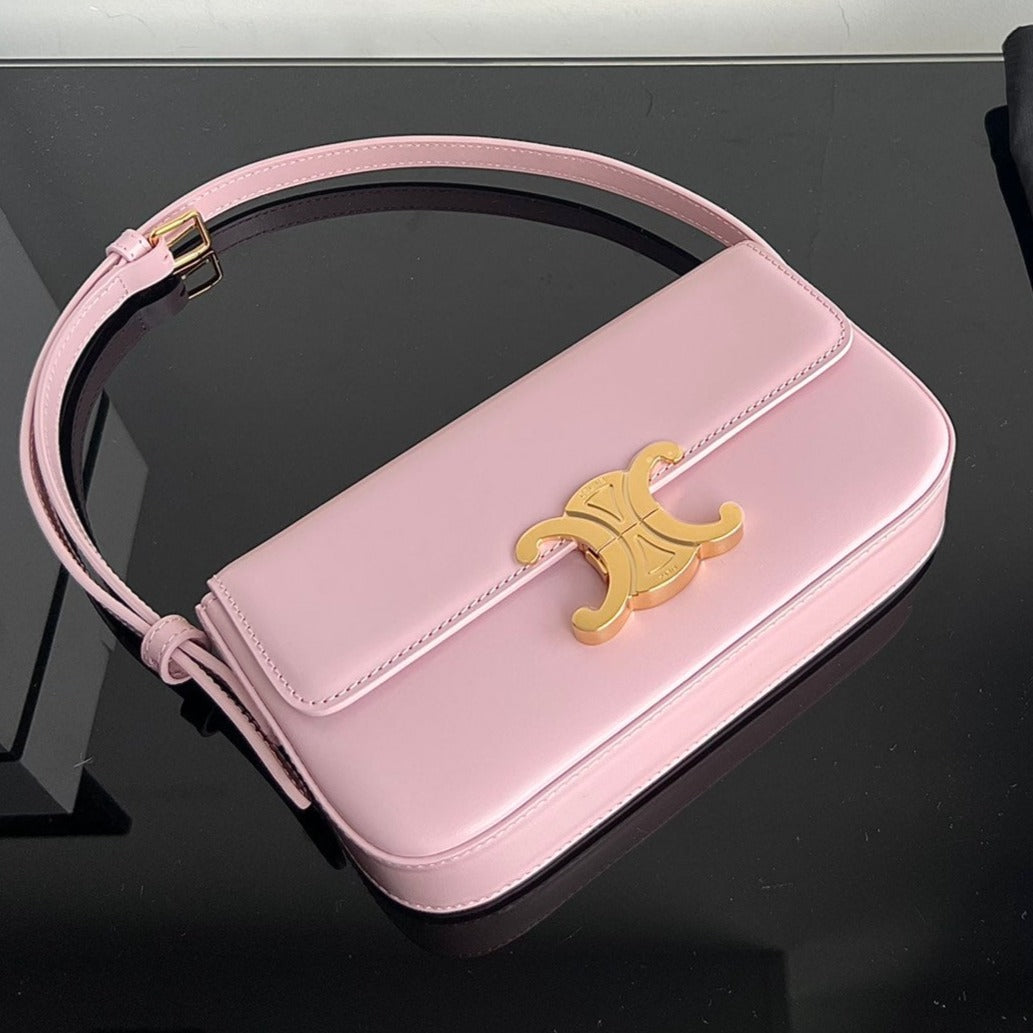 TRIOMPHE 20 PINK PASTEL CALFSKIN