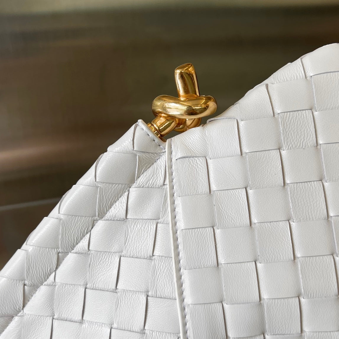 MINI SOLSTICE 30 WHITE LAMBSKIN