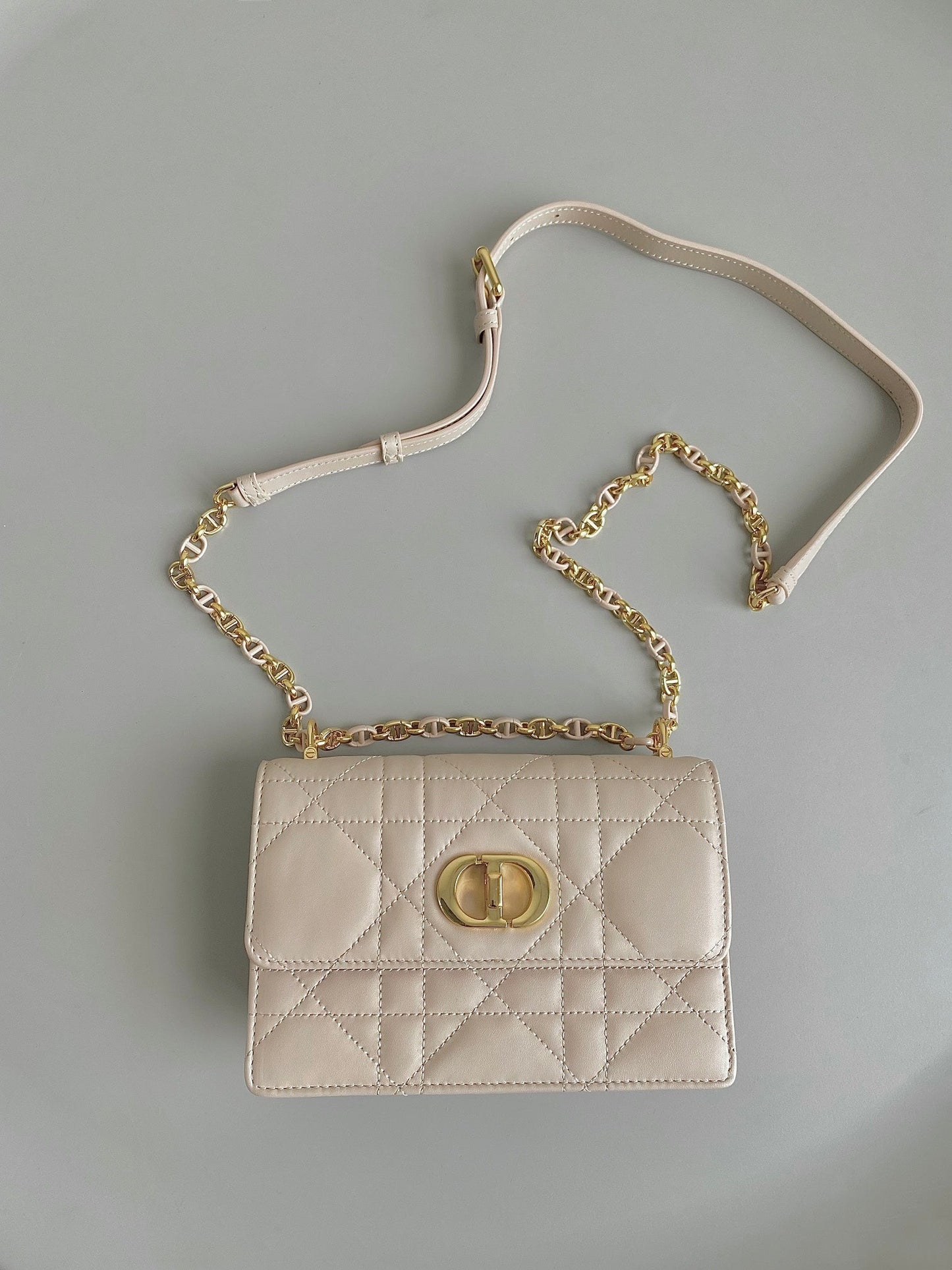 miss caro mini 19 cream calfskin