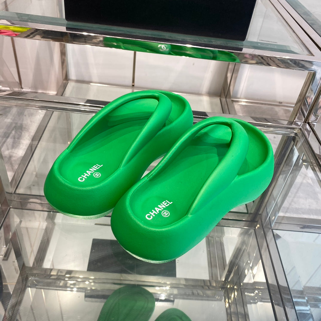 CC Flipflops Green Foam 204122