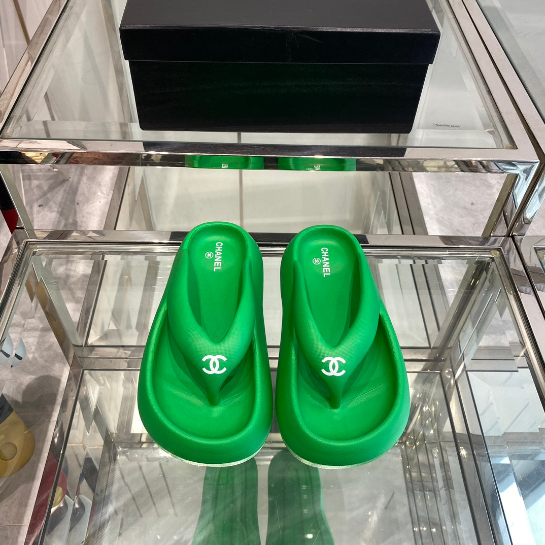 CC Flipflops Green Foam 204122