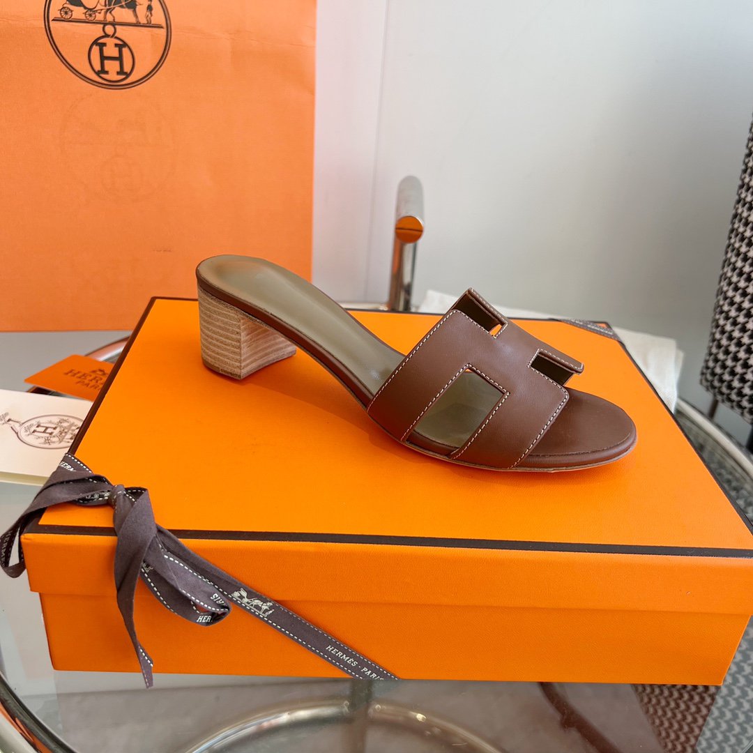 Oasis Sandal 50 Brown Etan Calfskin