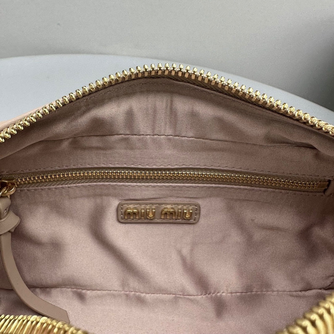 ARCADIE SMALL 22 BAG IN BABY PINK CALFSKIN