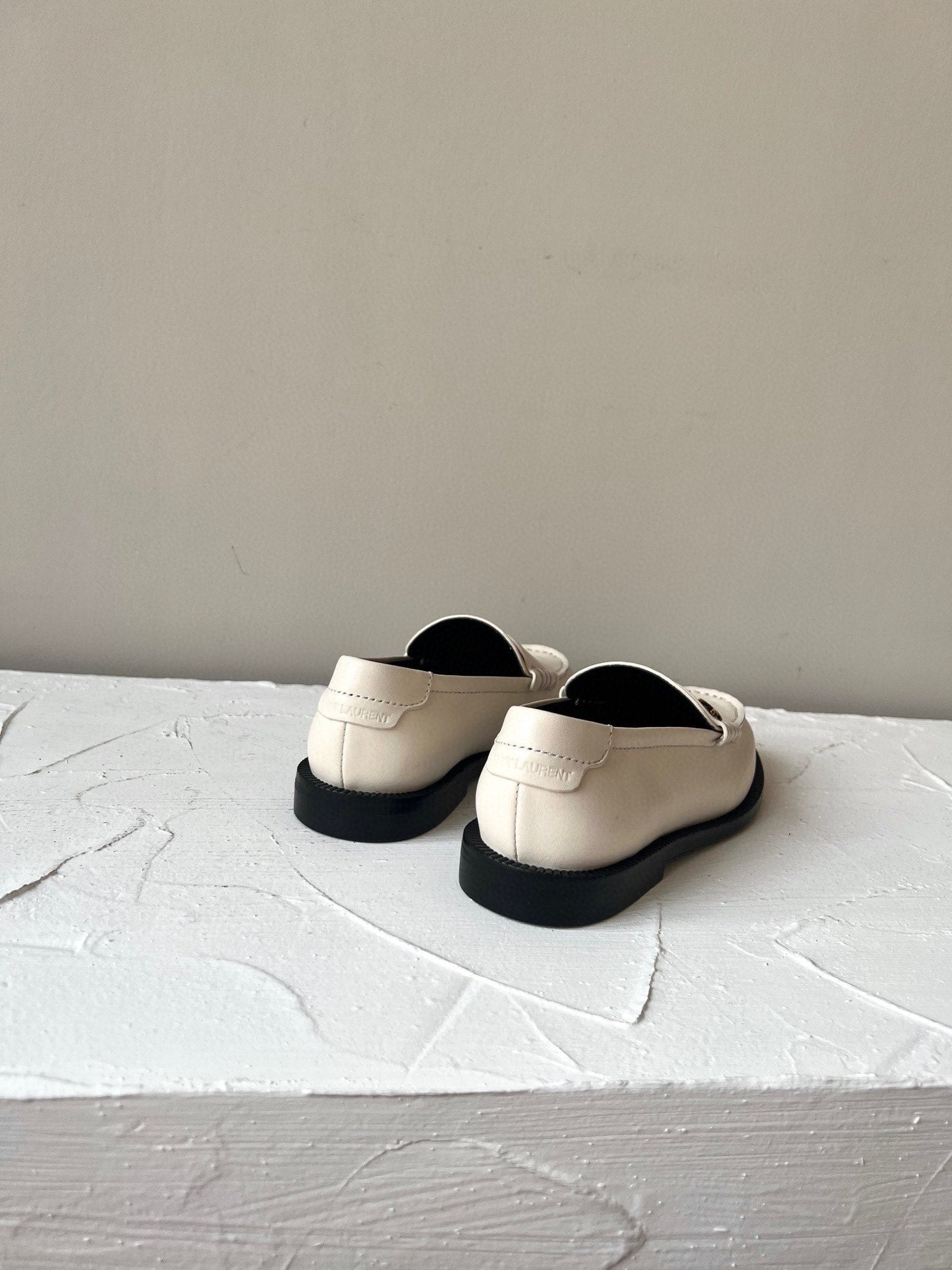 SL LE LOAFER WHITE SUEDE