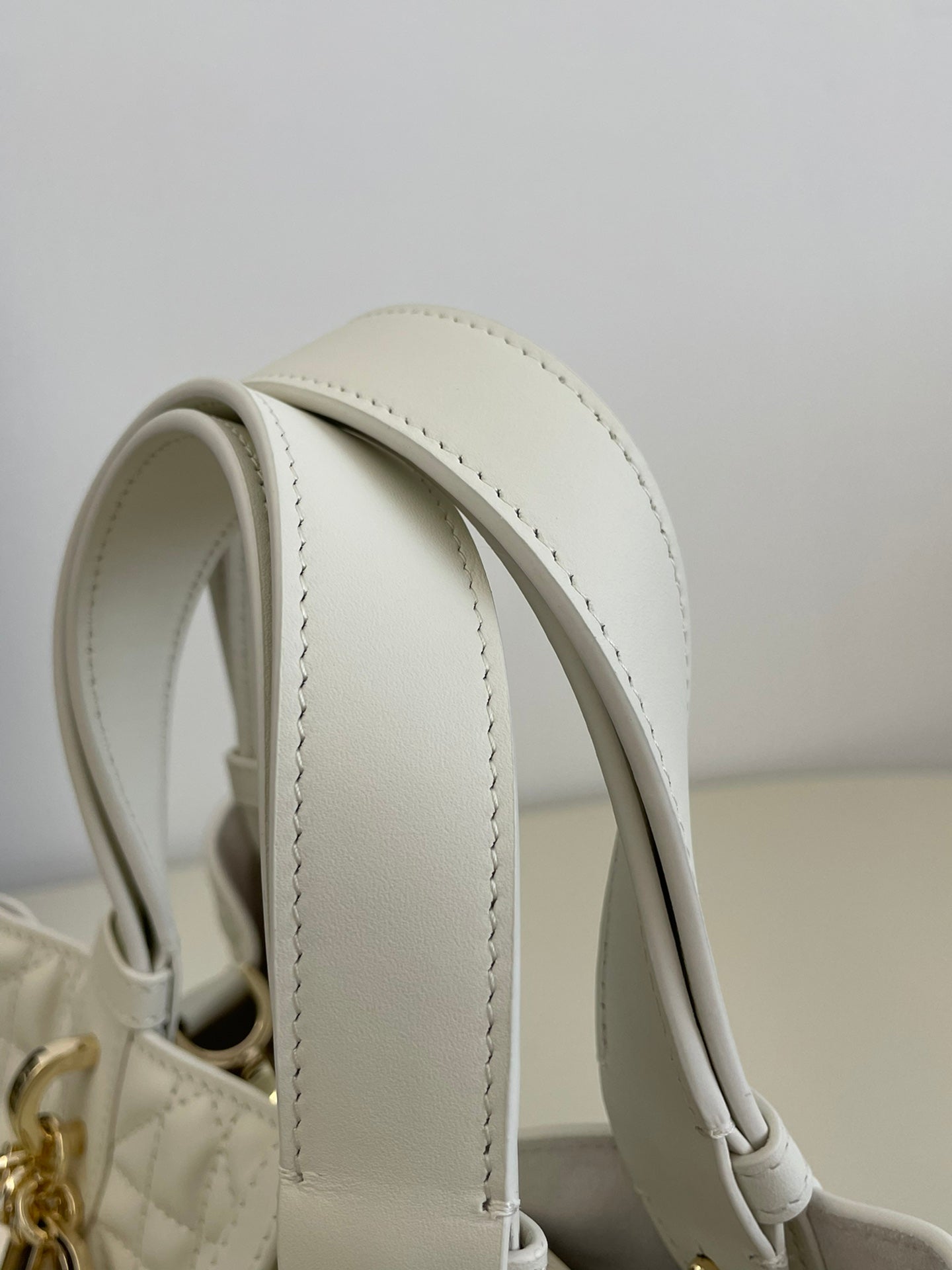 Toujour 23 Bag White Lambskin