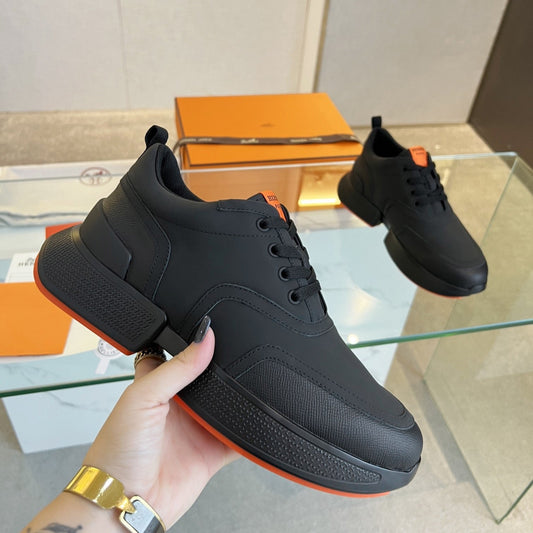 HM Giga 50 Sneaker Black Goatskin