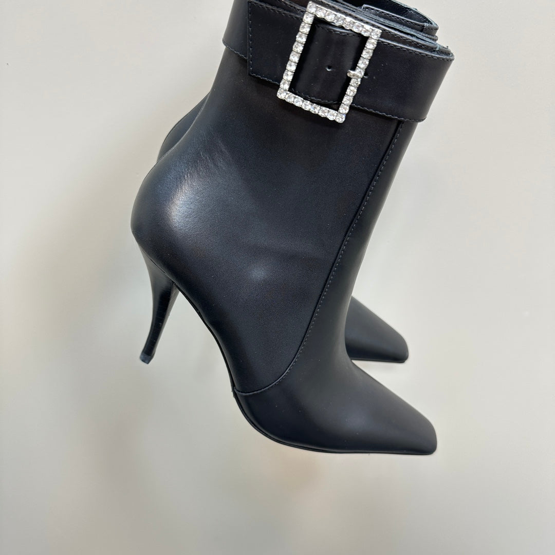 SL CLAUDE BOOTS BLACK CALFSKIN