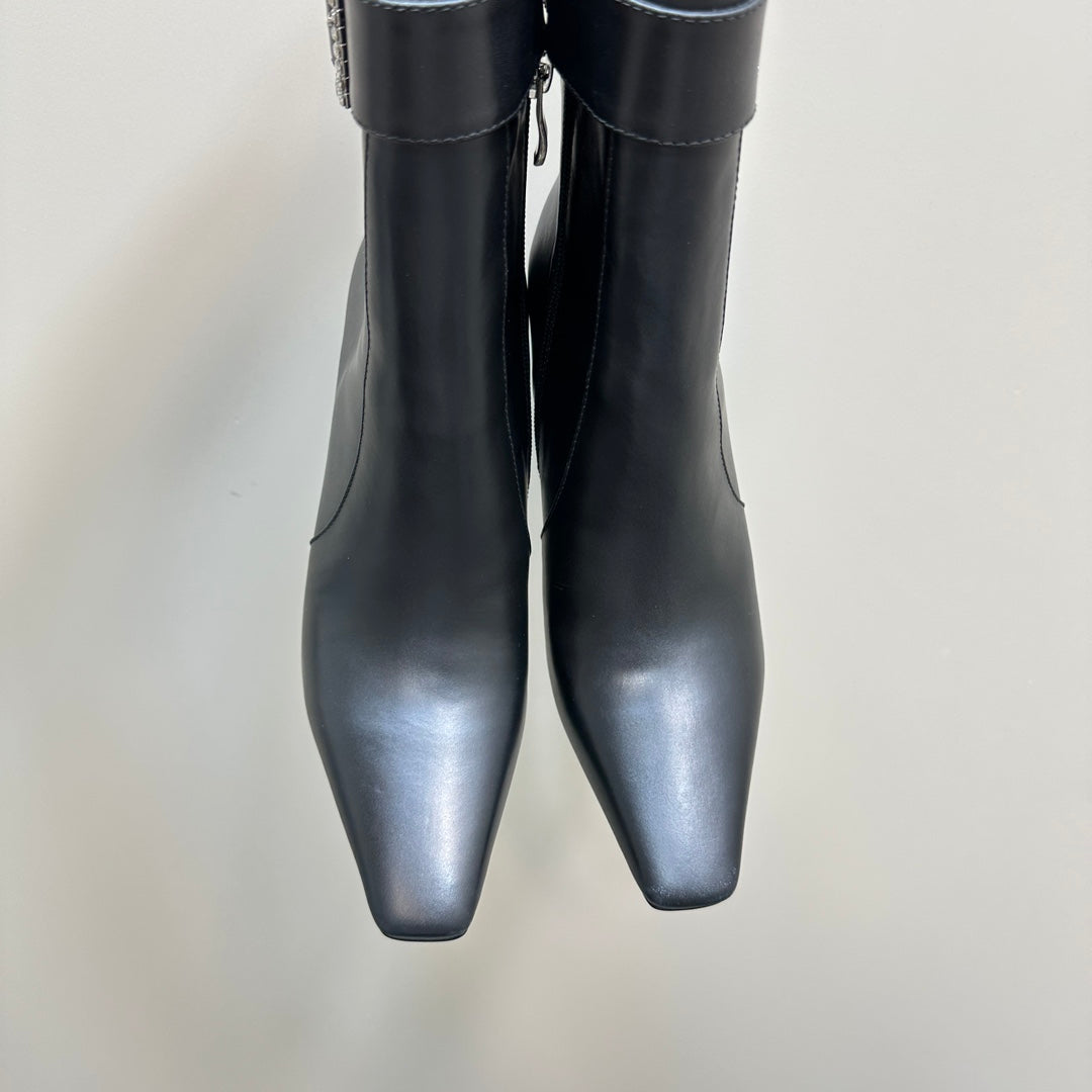 SL CLAUDE BOOTS BLACK CALFSKIN